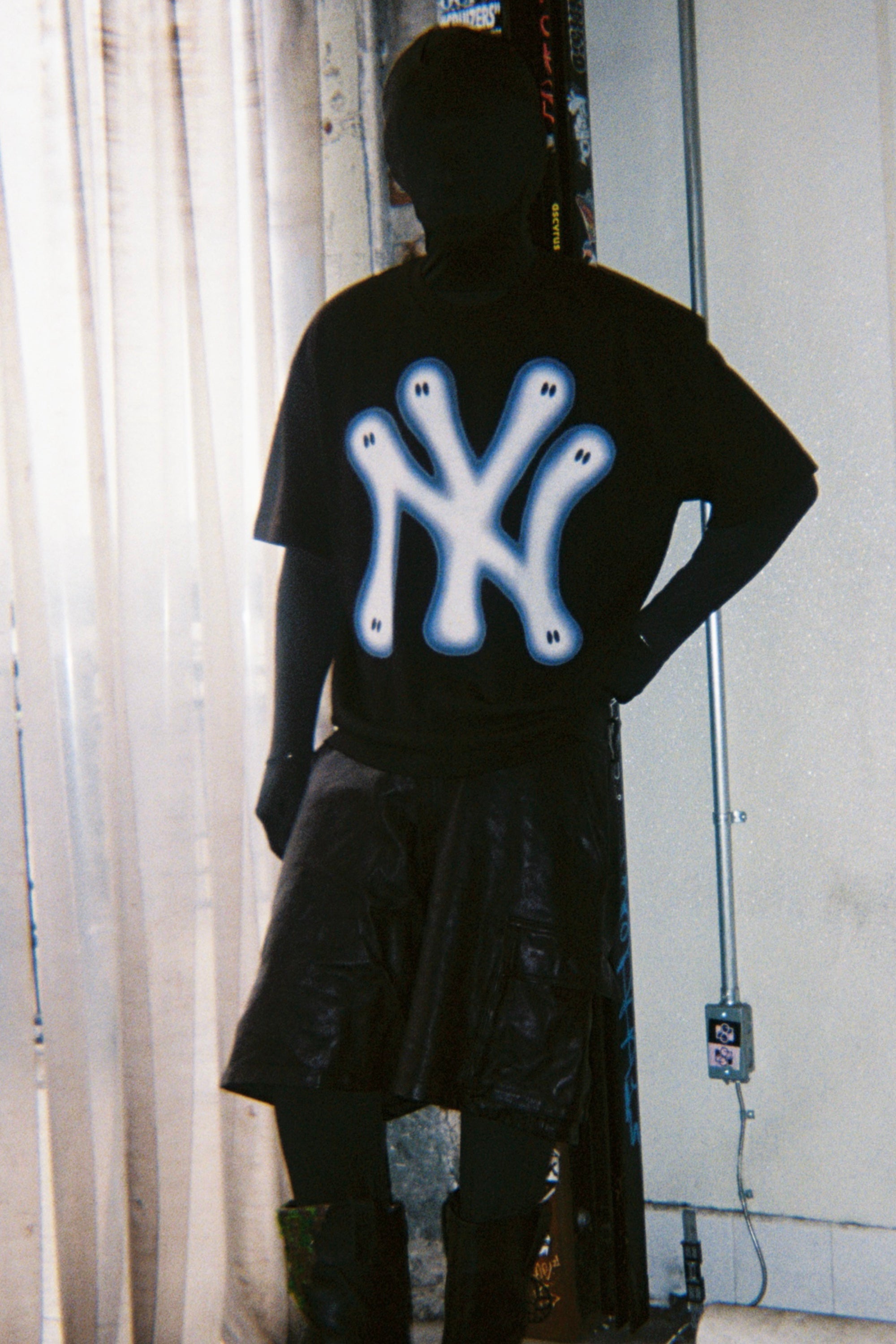 GHOST LETTER TEE (NY)