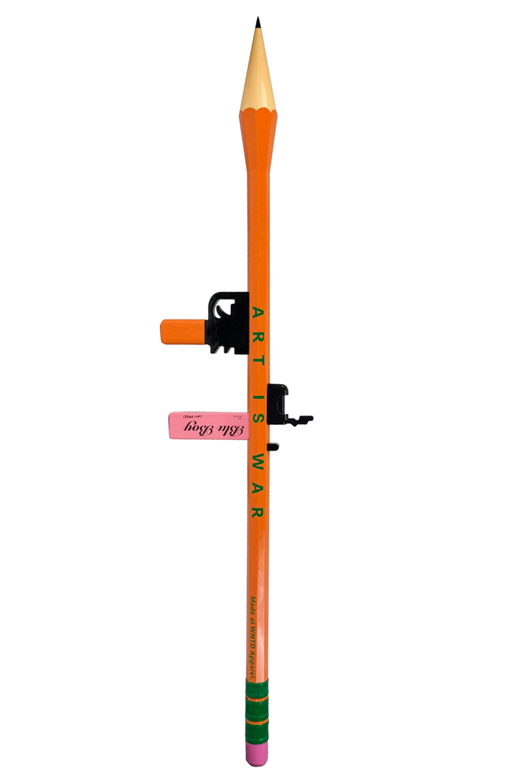 PENCIL ROCKET LAUNCHER SCULPTOR