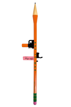 PENCIL ROCKET LAUNCHER SCULPTOR