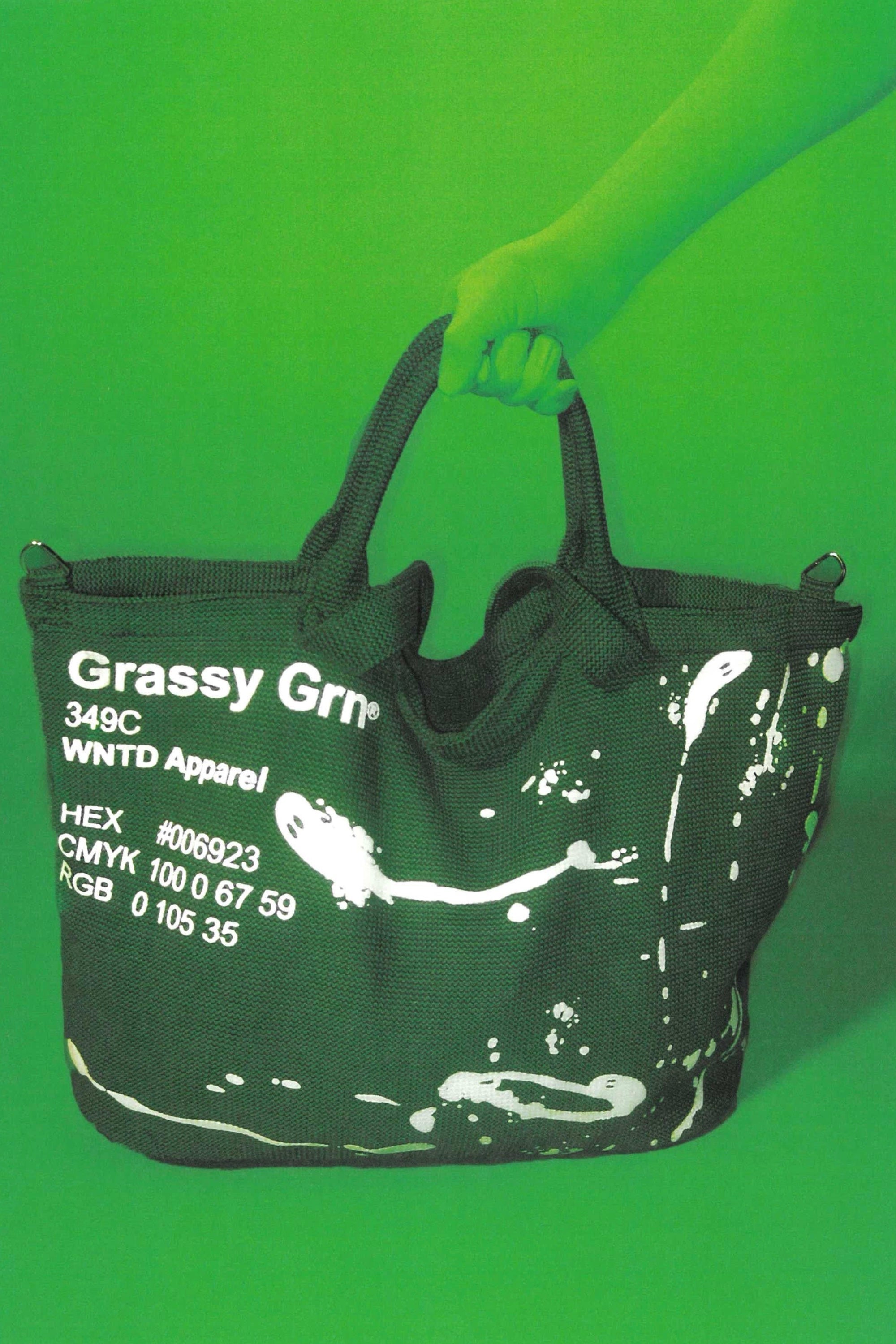 GHOST PAINT TOTE BAG