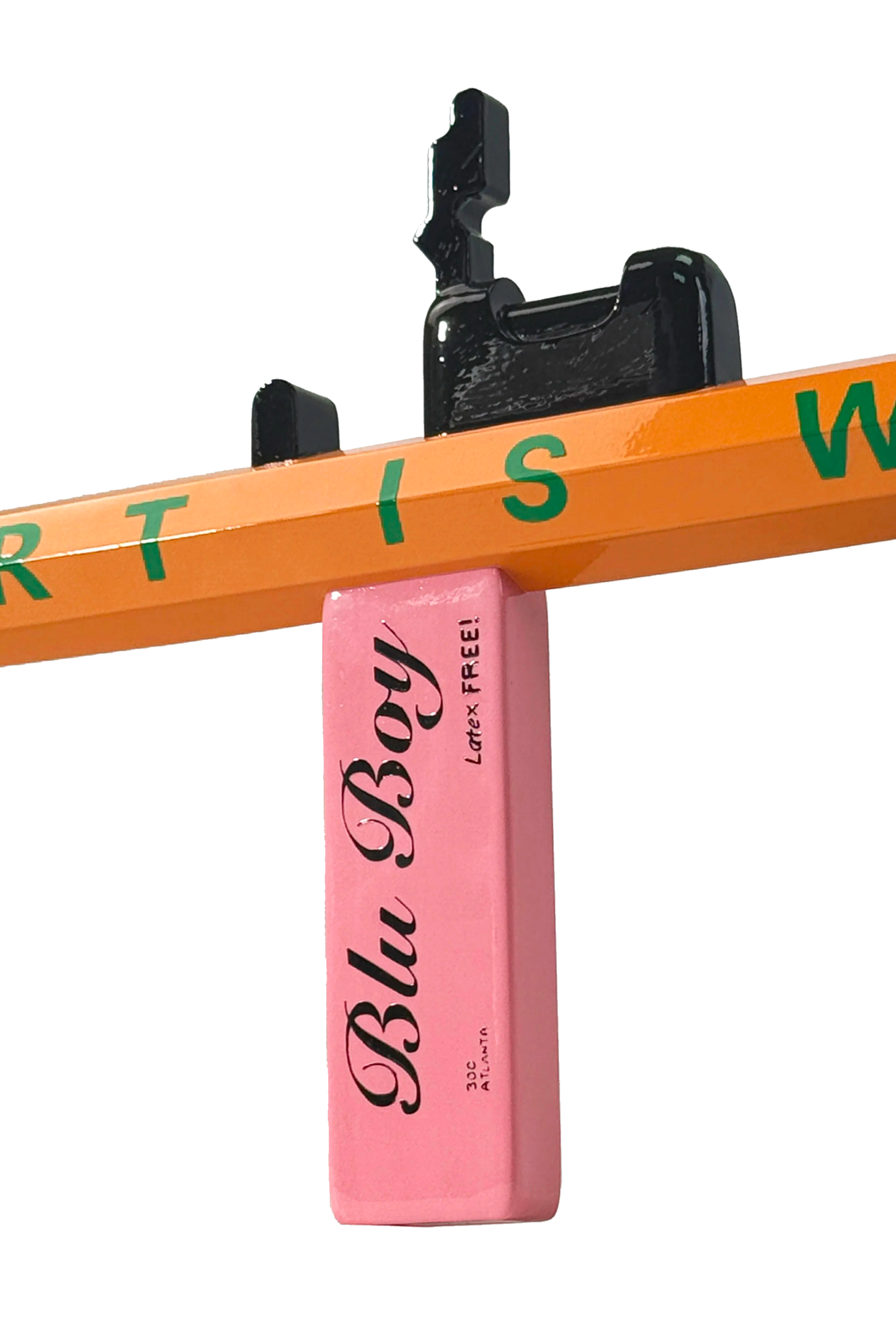 PENCIL ROCKET LAUNCHER SCULPTOR