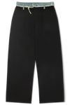 DENIM WAISTBAND TROUSERS