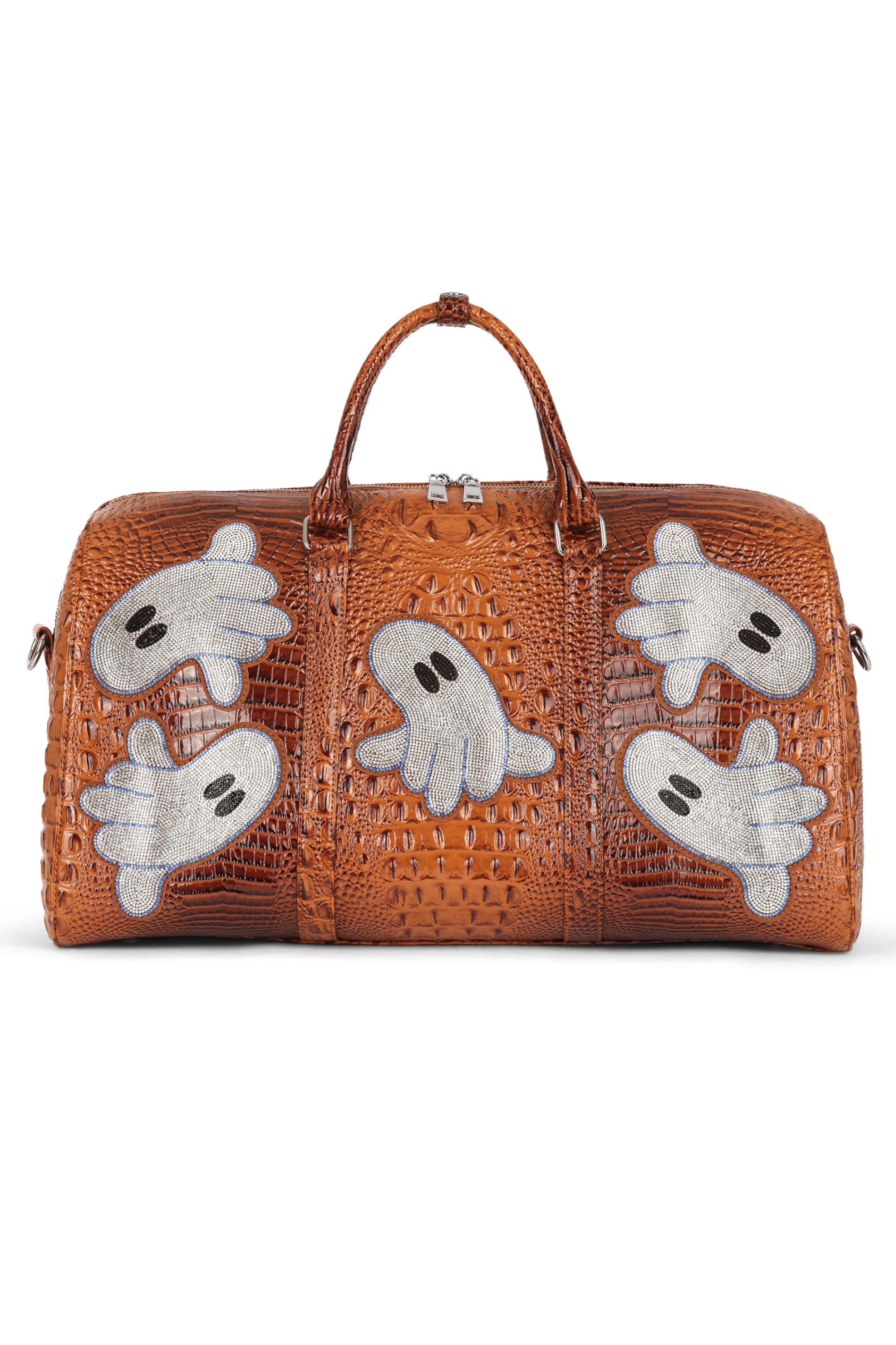 ALLIGATOR GHOST GEM DUFFLE BAG