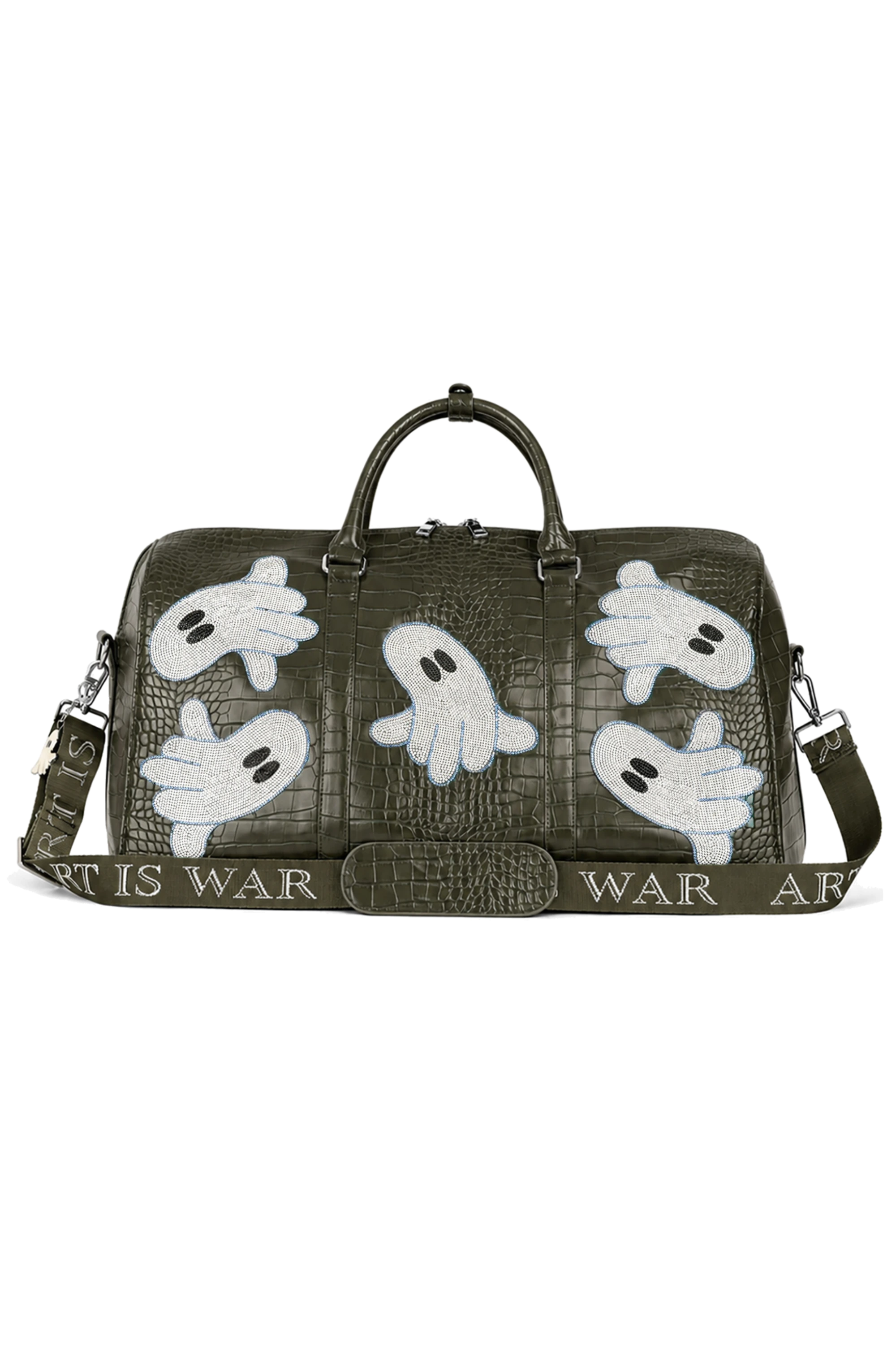 ALIGATOR GHOST GEM DUFFLE BAG