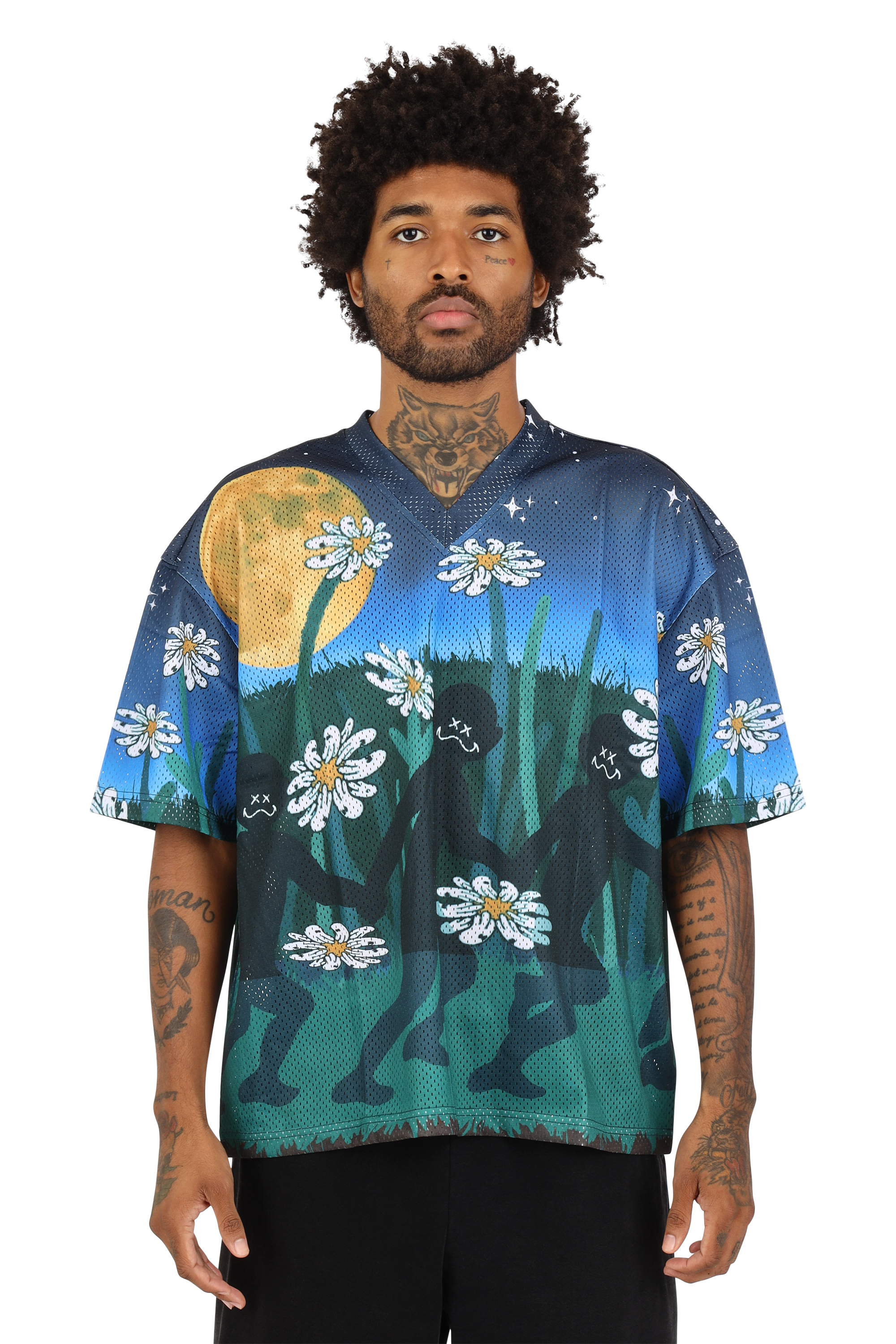 GHOST DAISY FOOTBALL JERSEY