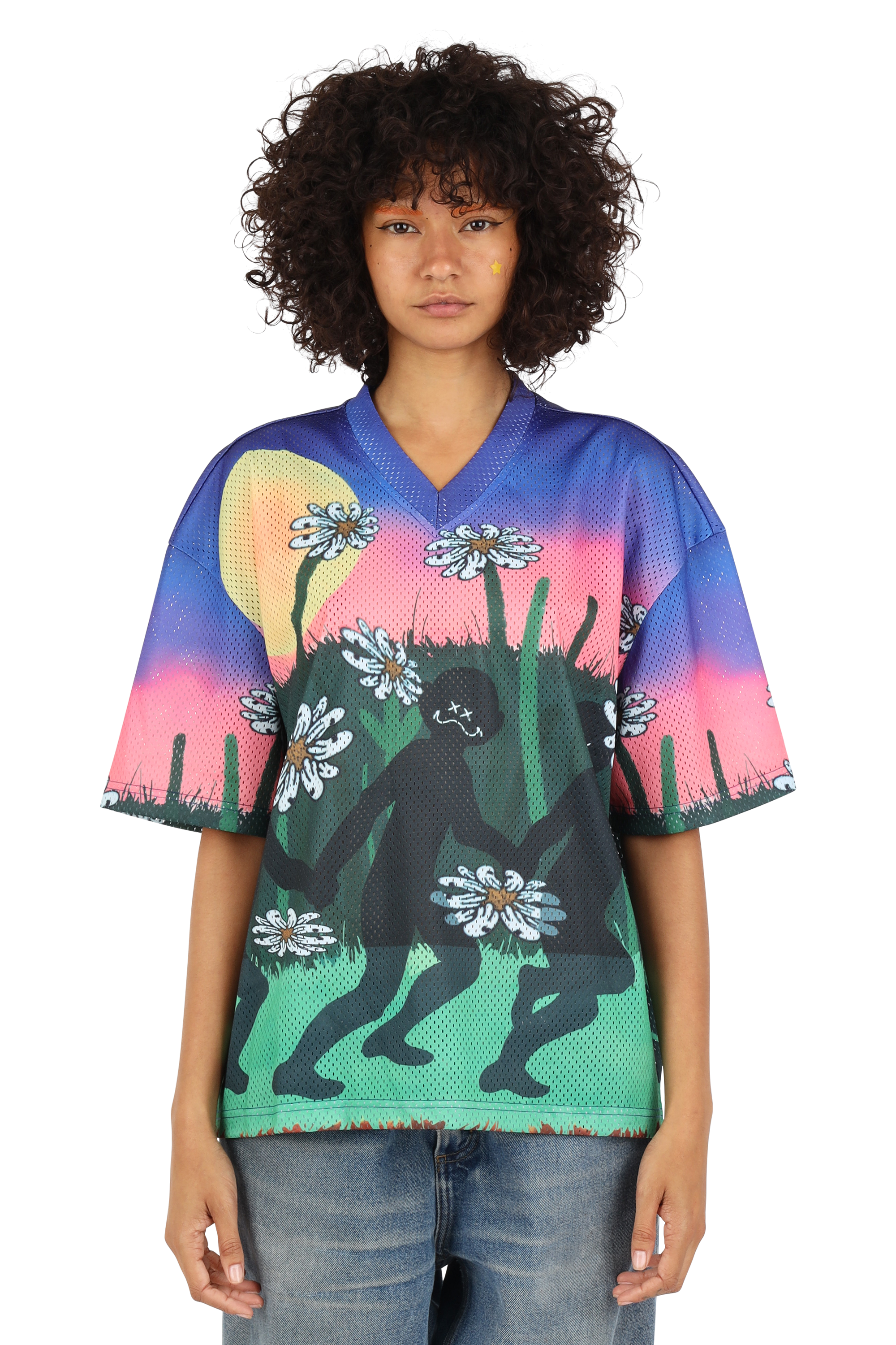 GHOST DAISY FOOTBALL JERSEY