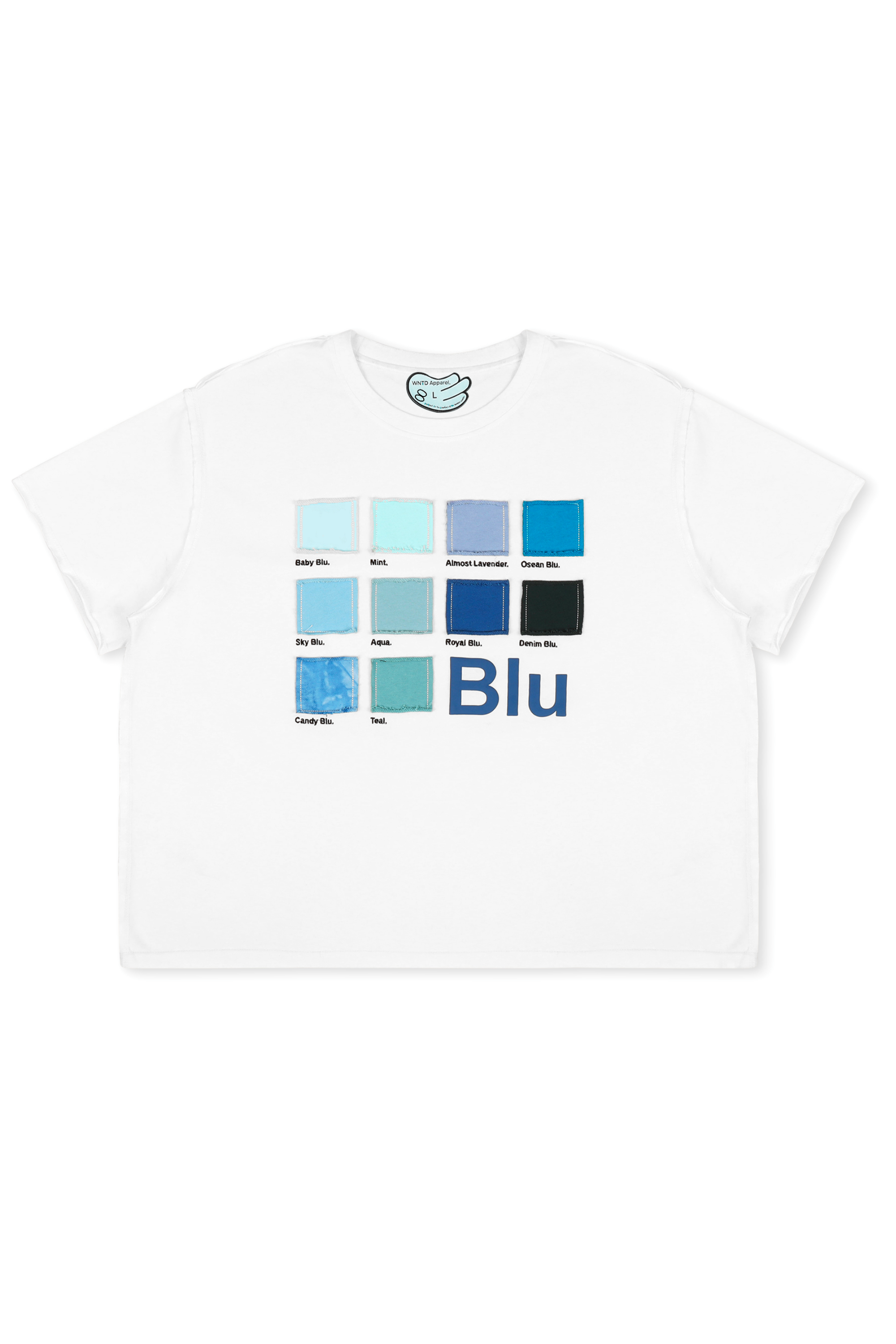 BLU COLOR PALLETE TEE