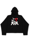 I LOVE MOM FLEECE HOODIE