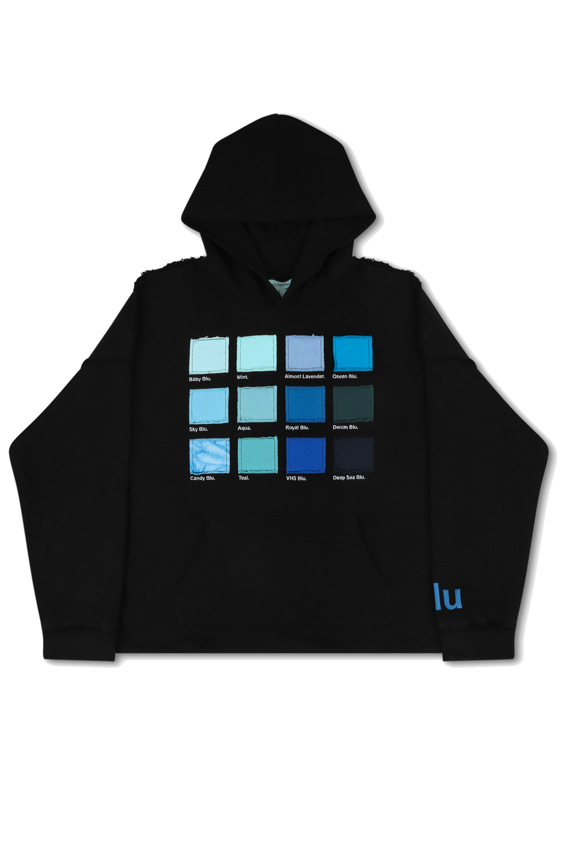 BLU COLOR PALLETE HOODIE