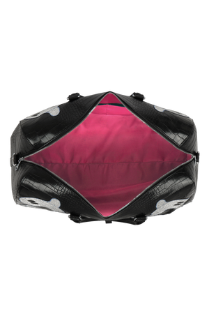 ALLIGATOR GHOST GEM DUFFLE BAG